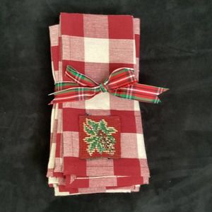Christmas Cloth Napkins /Set of 6